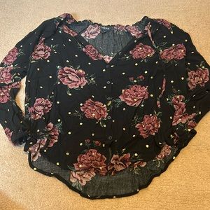 Long sleeve blouse